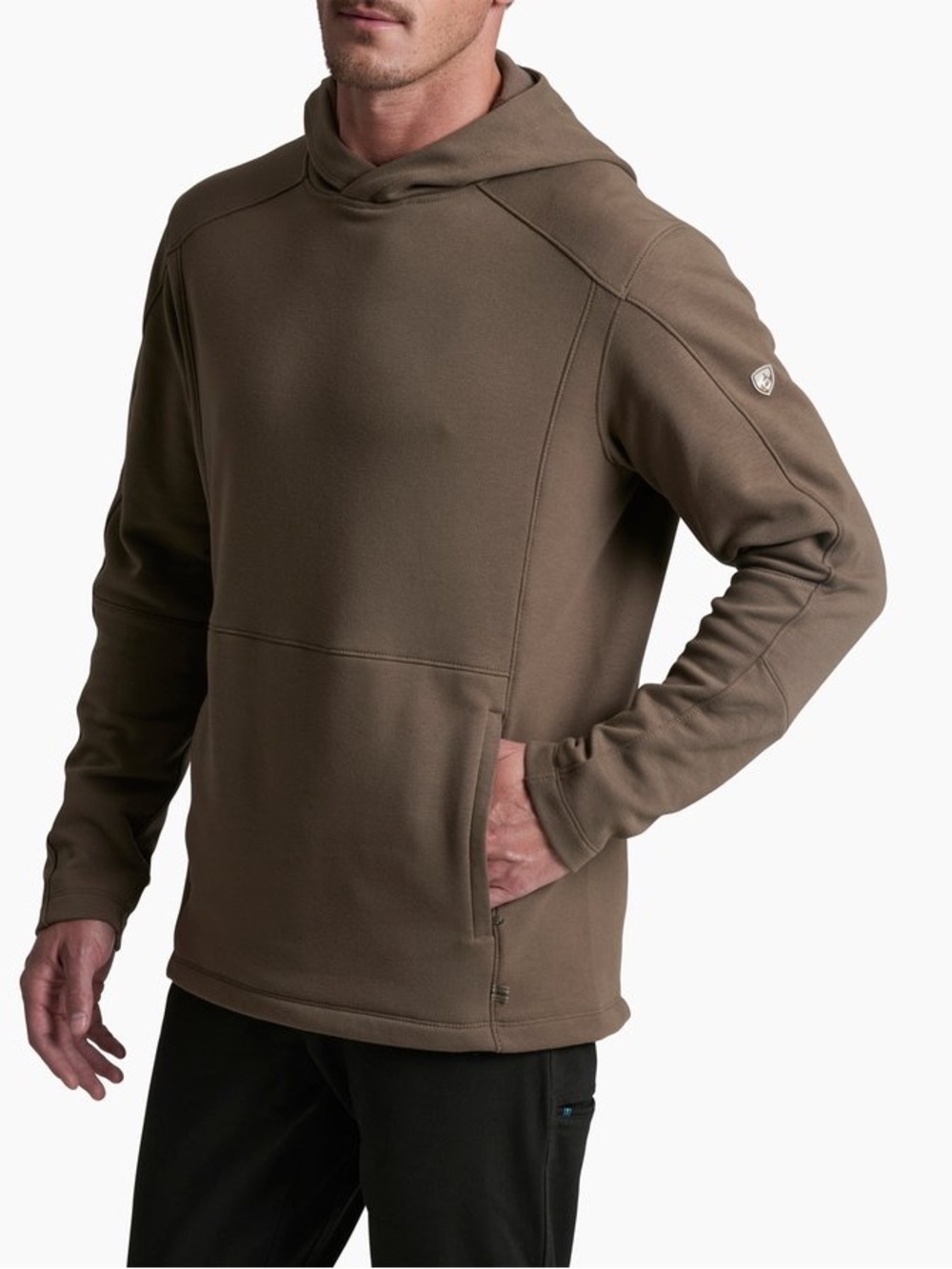 NWT Kuhl Spekter Men's Hooded Pullover in Kanteen